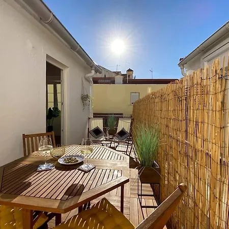 شقة Baixa And Alfama At Your Doorstep, Terrace Aircon *