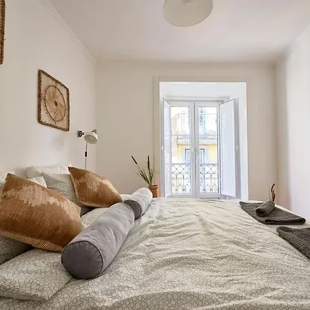 شقة Baixa And Alfama At Your Doorstep, Terrace Aircon
