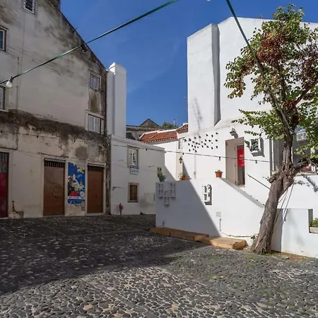 아파트 Baixa And Alfama At Your Doorstep, Terrace Aircon *